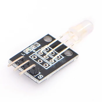 

WeiKedz 10pcs red and green Two-color 2-Color LED common cathode module 5MM KY-011