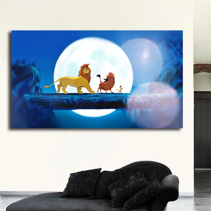 The Lion King Wallpaper Canvas Posters Prints Wall Art