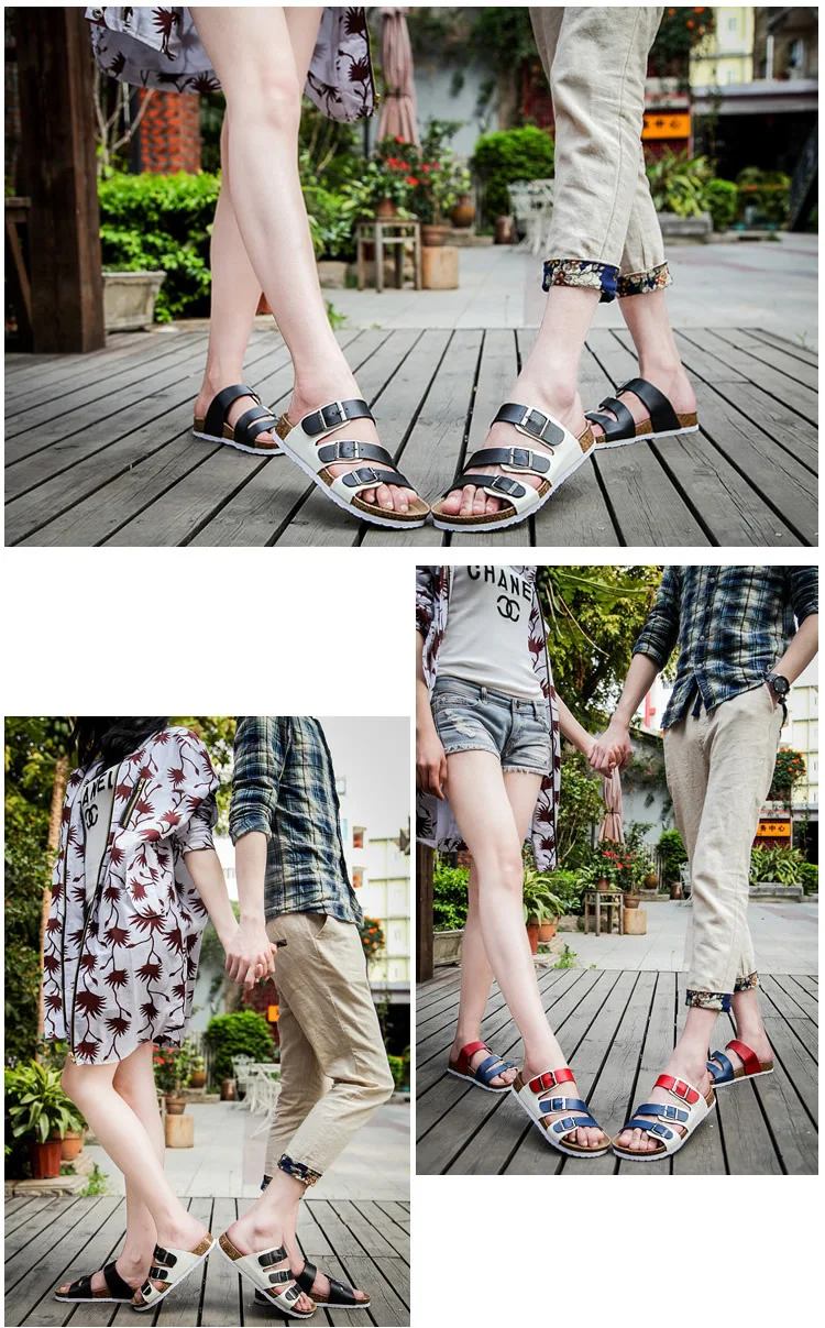 DAGNINO/модные женские и мужские шлепанцы; Вьетнамки; летняя пляжная обувь на пробковой подошве; сандалии на плоской подошве для девочек; Повседневная обувь; смешанные цвета; Размеры 35-46