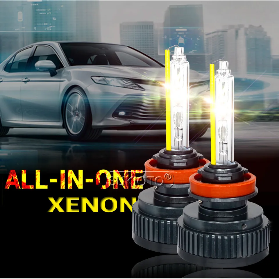 SUKIOTO H7 Xenon HID комплект H8 H11 9005 HB3 D2H ксенон hid балласт мини все в одном фара для TOYOTA HONDA LEXUS SUZUKI Автомобильный свет