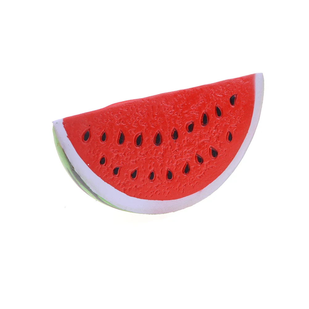 

1Pcs High Quality Kawaii Anti-stress Watermelon Super Slow Rising Squeeze Stretch Bread Cake Kid Toy Gifts