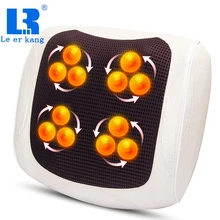 LEK 618N массажер шейных позвонков для шеи, талии, плеч, спины Массажная подушка для дома Массажная Подушка многофункциональная Массажная подушка