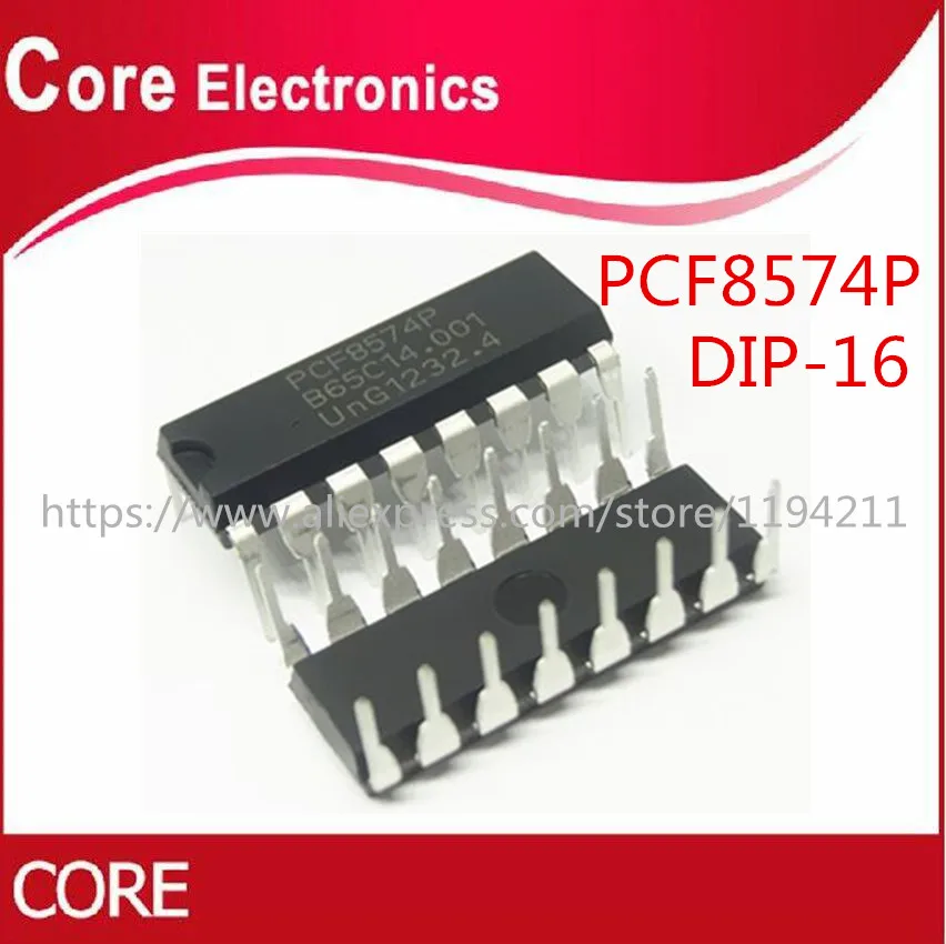 50 шт./лот PCF8574P PCF8574 DIP16 DIP IC лучшее качество|Интегральные схемы| |
