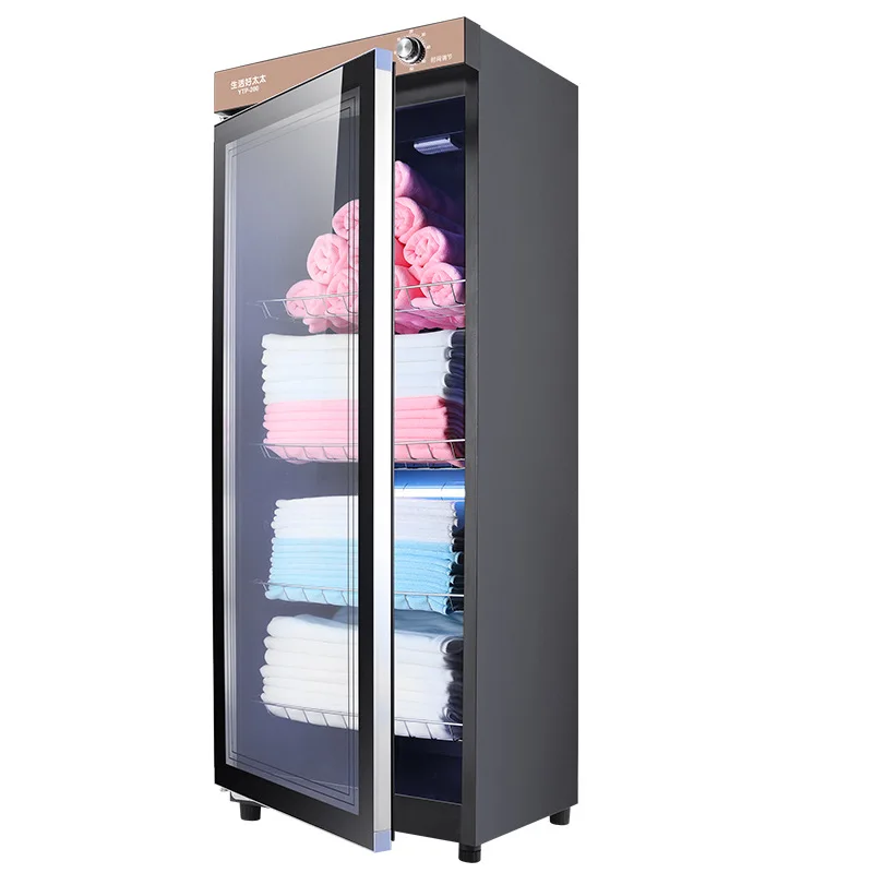

280L Family commercial small towel warmer disinfection cabinet towel sterilizer Ultraviolet Light sterilizer dropshipping