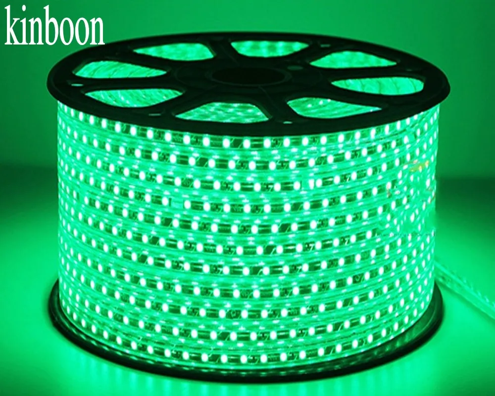 5050 Flexible Led Strip Light Ac220v 60leds/m Waterproof Ip67 Led Tape