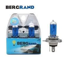 2 шт. автомобиль галогеновая ксеноновая лампочка высокий низкий пучок H4 12 V 60/55 W P43t 9003 темно-синий 5000 К светодиодный налобный фонарь для Nissan JUKE