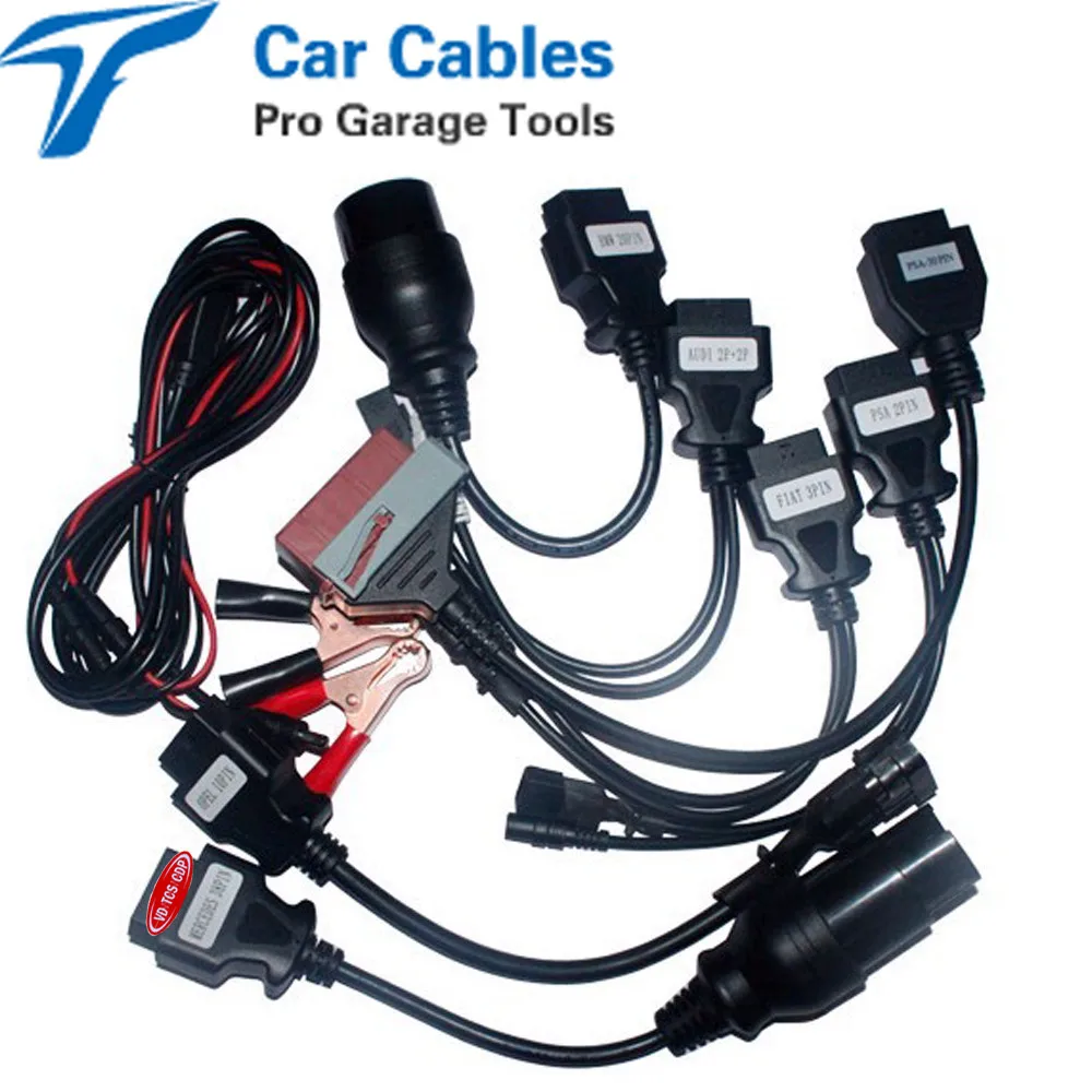 Prix pour 8 pcs ensemble complet de voiture câble pour vd tcs cdp pro plus câbles de voiture pour multidiag et wow cdp snooper Prix pour 8 pcs ensemble complet de voiture câble pour vd tcs cdp pro plus câbles de voiture pour multidiag et wow cdp snooper