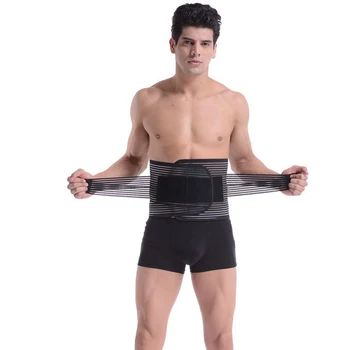 Adjustable Double Pull Steel Bars Waist Trimmer Belt for Women Orthopedic Posture Corrector Brace Lower Back Lumbar Support Belt
