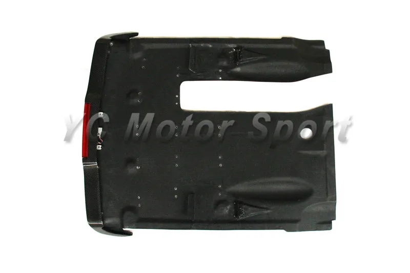 2011-2015 Nissan R35 GTR Nismo Style Rear Diffuser Underboard with Fog Lamp CF (6)