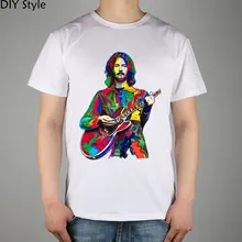 Eric Clapton Slowhand Gitarrist Yardbirds Creme Blues T-shirt Top Lycra Baumwolle Männer t-shirt New