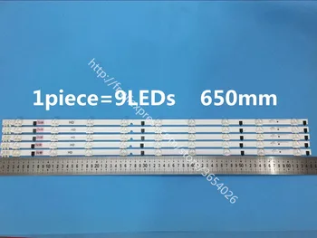 

5pieces/lot 100% New UA32F4088AR CY-HF320AGEV3H UE32F5000 UA32F4000AR LED strip D2GE-320SC0-R3 2013SVS32H 9 LEDs 650mm