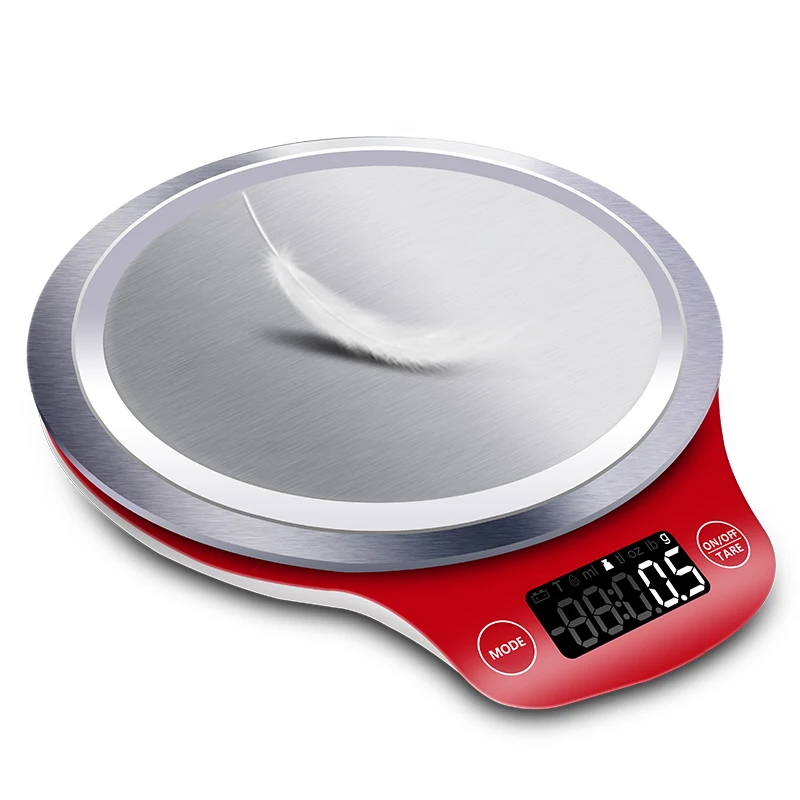 SANBEI 3000g/1g цифровые весы Кухня мера инструменты Нержавеющая сталь ЖК-дисплей электронные скамейке Вес цифровые весы