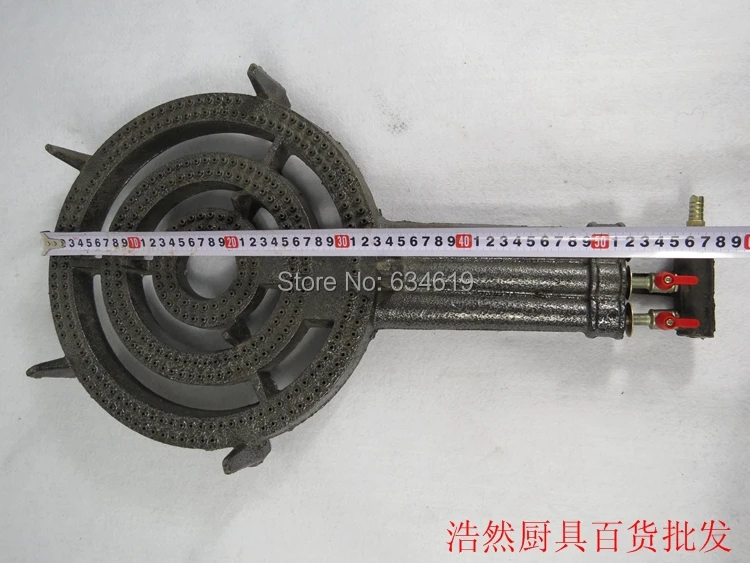 high flame 3 fire rings propane gas cooking burner energy saving kitchen burner cast iron gas stove burner