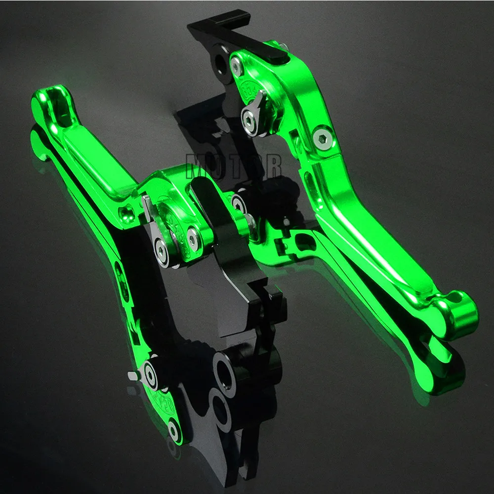 Поворотной ручки рычаги для мотоциклов для Kawasaki ZX7R ZX7RR ZX9R ниндзя ZX10R ЧПУ тормоза сцепления регулируемые складные рычаг ZX 7 9 10 сотрудников отдела исследований RR