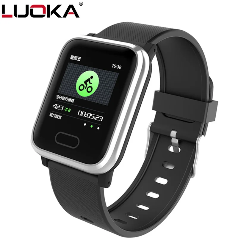 

LUOKA Smart Bracelet HI16 Blood Pressure Heart Rate Monitor Fitness Tracker IP67 Waterproof Smart Wristband Watch for sport