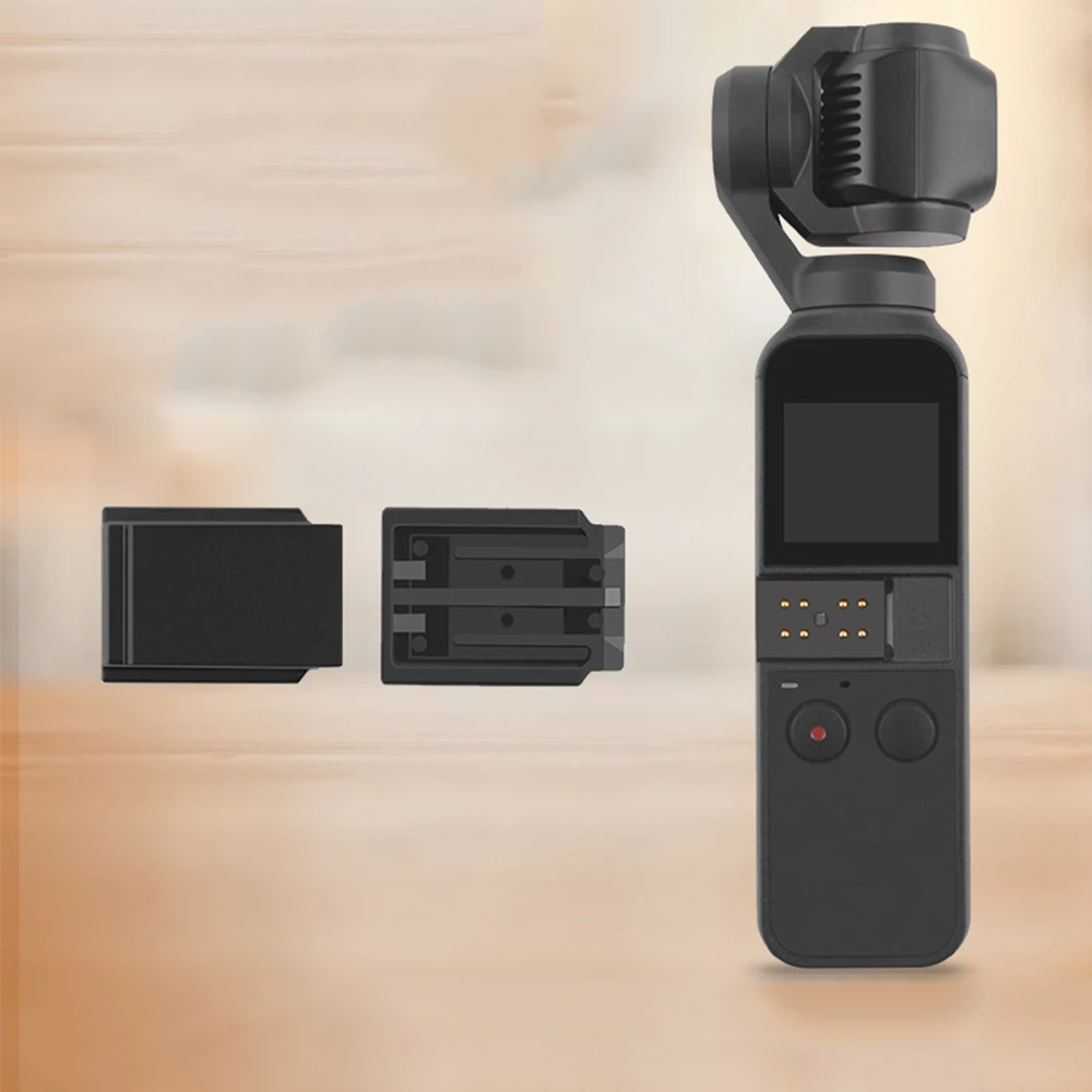 

For DJI OSMO Pocket Handheld Camera Support Base Data Interface Protective Cover for OSMO Pocket Cam Gimbal Accessories Black