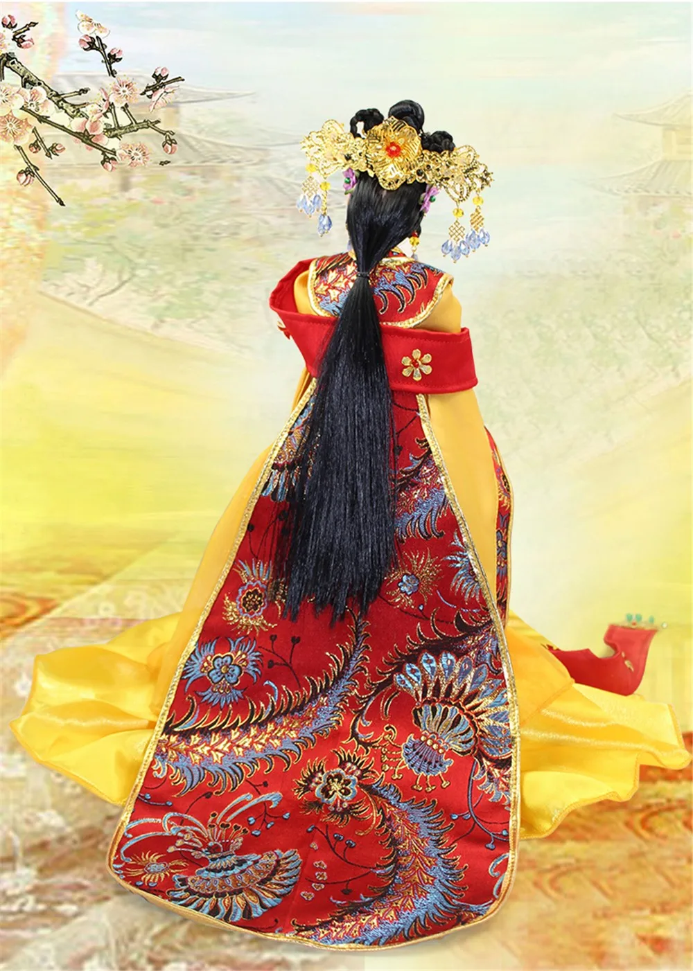 Fortune days 35 см шарнир тела BJD кукла Восток Шарм императрица Ву в том числе одежда стенд и коробка Ограниченная Коллекция