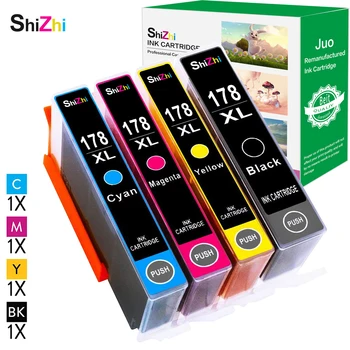 

SHIZHI 178xl Compatible Ink Cartridge Replacement for HP 178 XL HP Photosmart 7515 5515 B109a B010b B209 B210 3070A 3520 7510