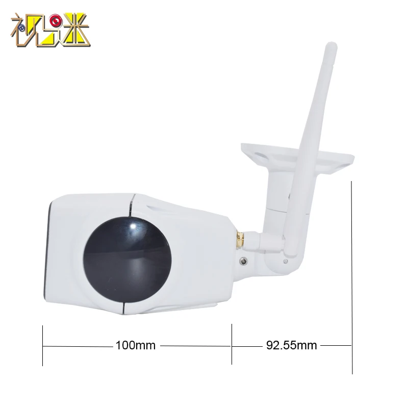 Wifi Открытый 360 градусов камера видеонаблюдения рыбий глаз 3D VR P2P
