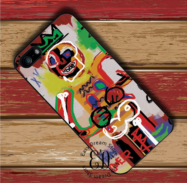 Jean Michel Basquiat case for iphone X XR XS Max 4s 5 5s SE 6 6s 7 8