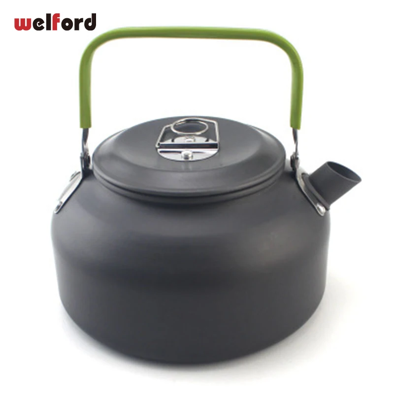 0.8L/1.2L Outdoor Camping Hiking Kettle Water Kettles Coffee Pot