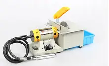 220V 320W Bench Versatility Grinder Lathe Machine Electric Bench Buffer Polisher Buffing Polishing Machine For Jade