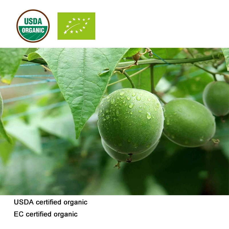 USDA и EC сертифицированный органический экстракт Luo Han Guo 10:1/экстракт момордики