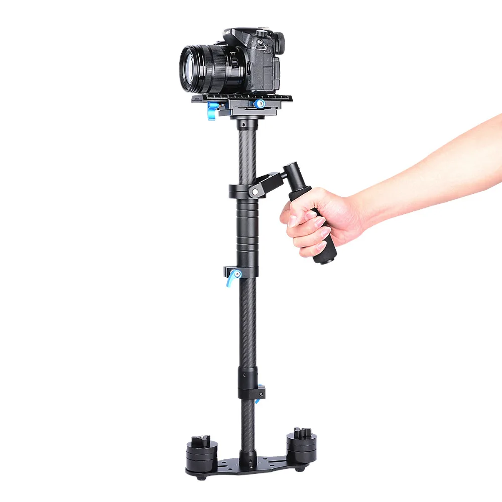 Новый профессиональный 80 см многофункциональный ручной Steadycam стабилизатор для