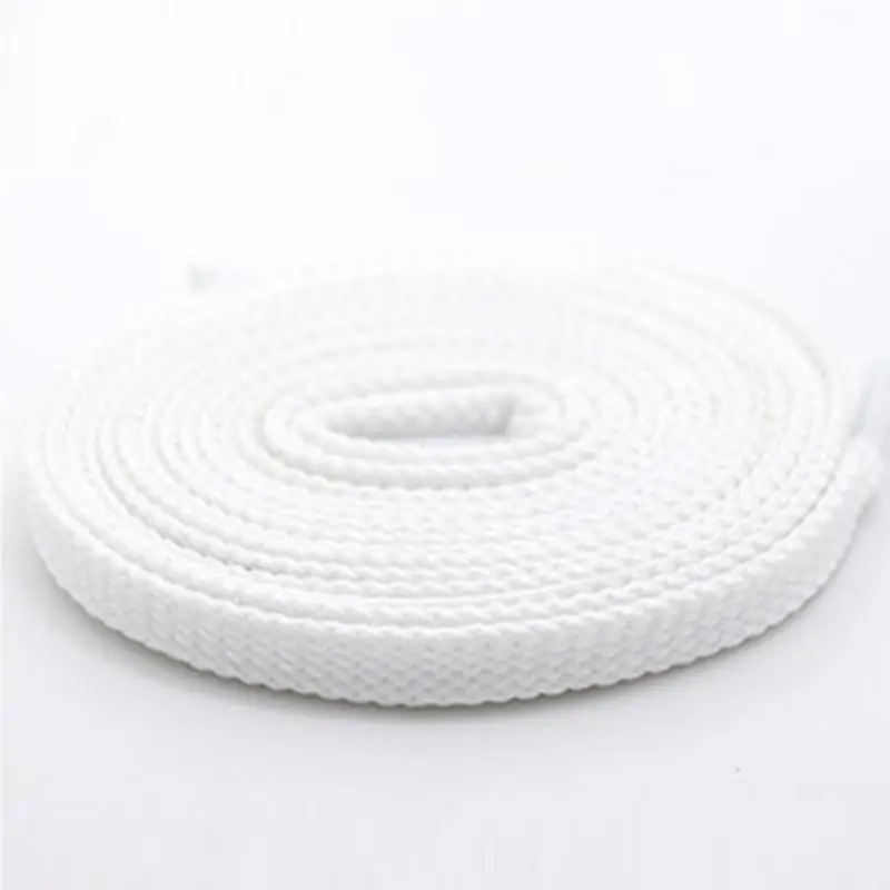 100cm High Quality Polyester Fashion Sports Casual Shoe Lace Wide Shoelaces All Shoe Types Trainer Boot Shoes Tools