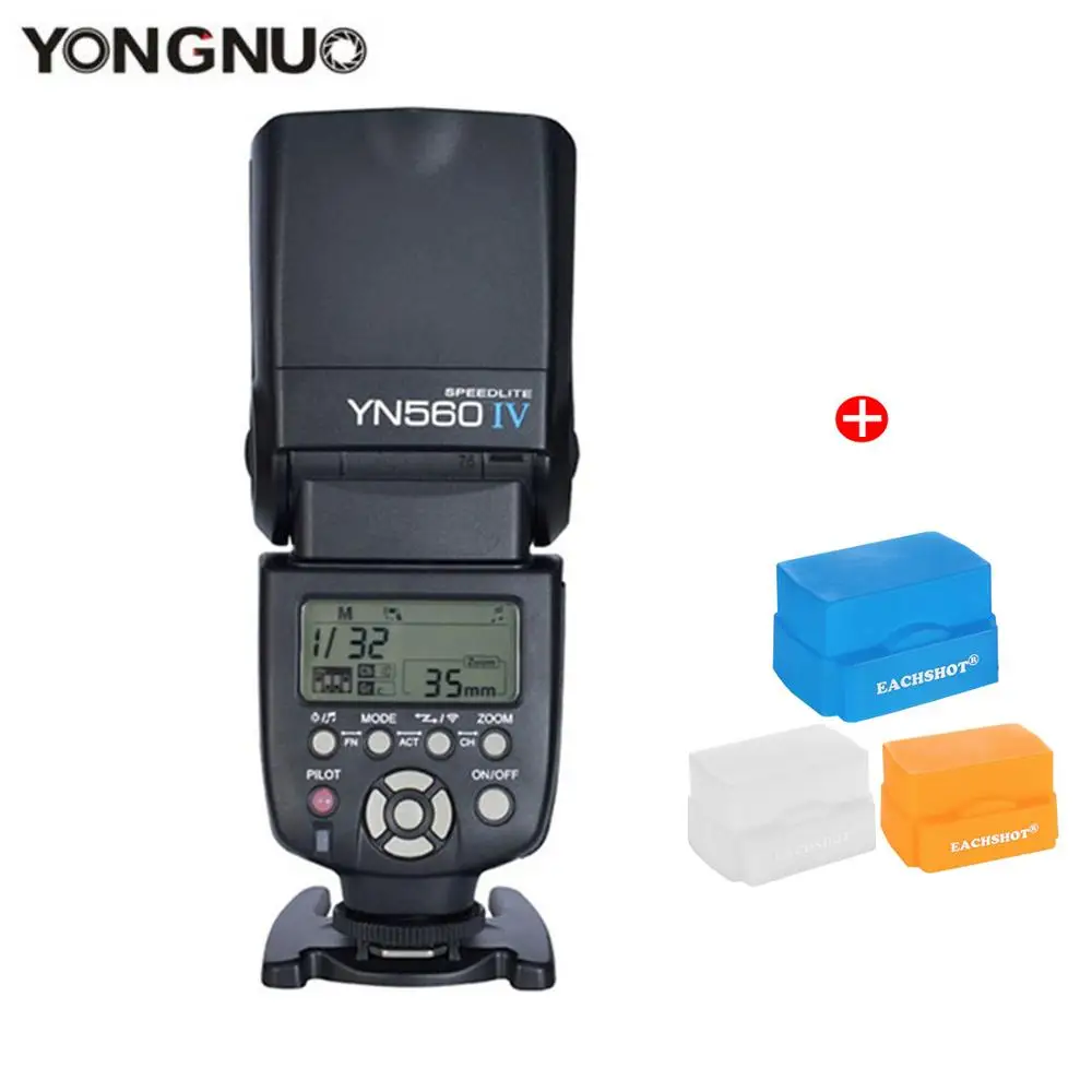 Yongnuo YN 560 IV Flash Yn560iv Speedlite for Canon Nikon Fuji Pentax