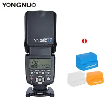 

Yongnuo YN-560 IV Flash Yn560iv Speedlite for Canon Nikon Fuji Pentax Olympus DSLR Camera Flashes Diffuser Speed Light