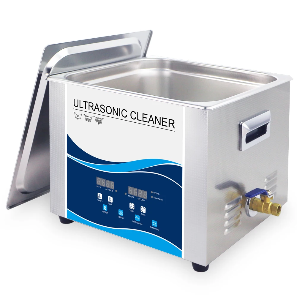 US $237.39 15L Digital Ultrasonic Cleaner 540W Transducer Industrial Degas Heater Timer 40Khz Engines Dental Parts Laboratory Tools Washer