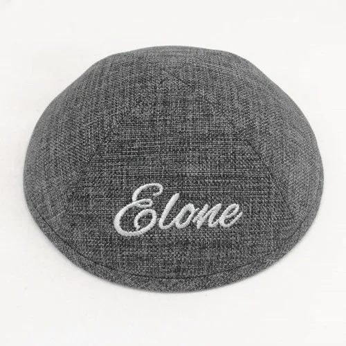 Пользовательские товары вышивка печать 19 см Kippot Kippa Yarmulke Kipa еврейская кипа kullies