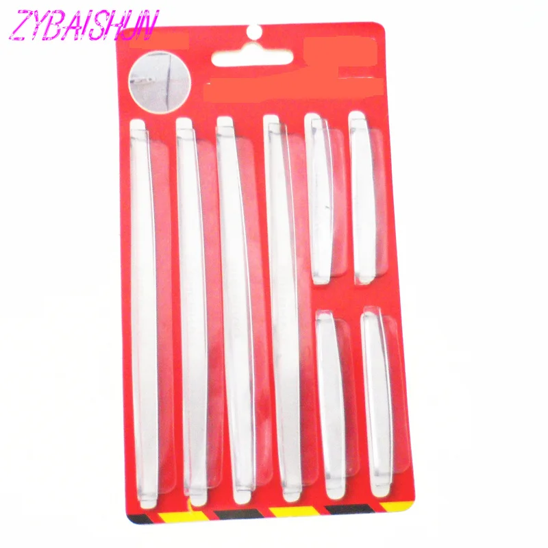 

8 pcs /set. car side edge door protector Protective strip clean protective bumper guards for Kia Rio K2 K3 K5 K4 Cerato,Soul,