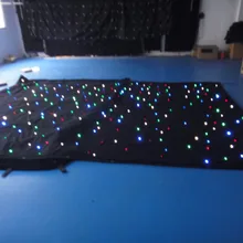 Привлекательный Надувные Рождество Аксессуары 3x6 м светодиодный занавес звезды надувные Рождество огни