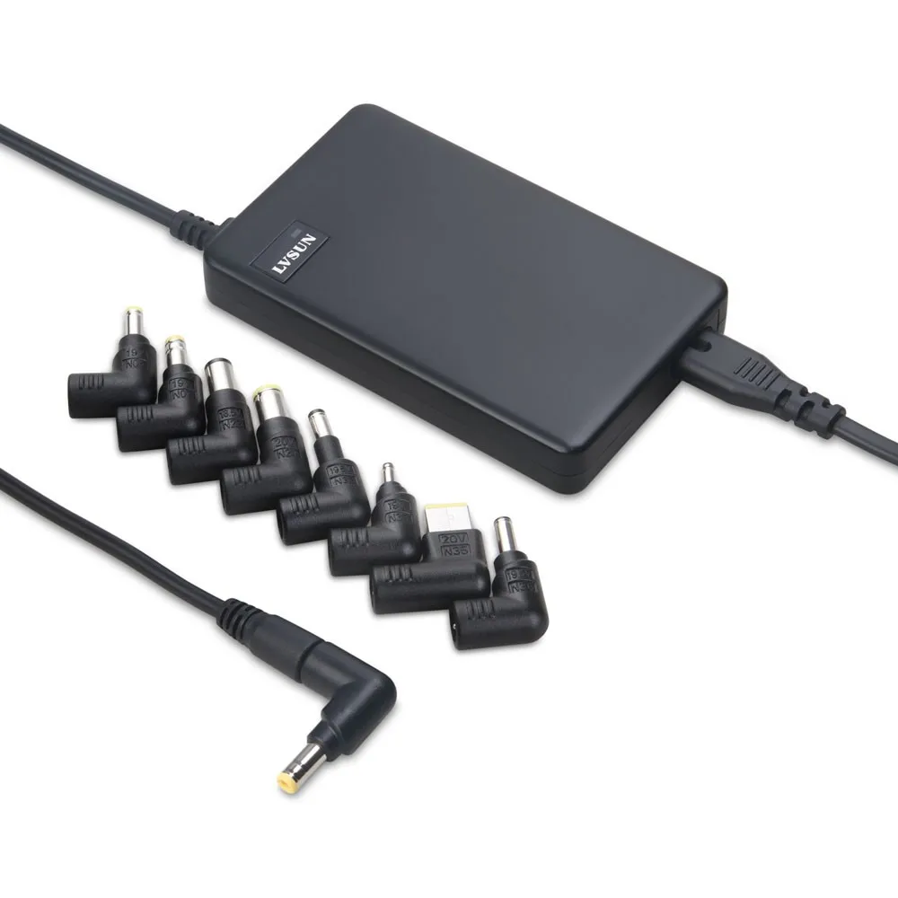 Koop Udoli 90 w 17mm Ultra Slanke Universele Voeding AC Laptop Adapter Oplader voor ASUS HP DELL IBM Lenovo thinkPad Tonsee Notebook
