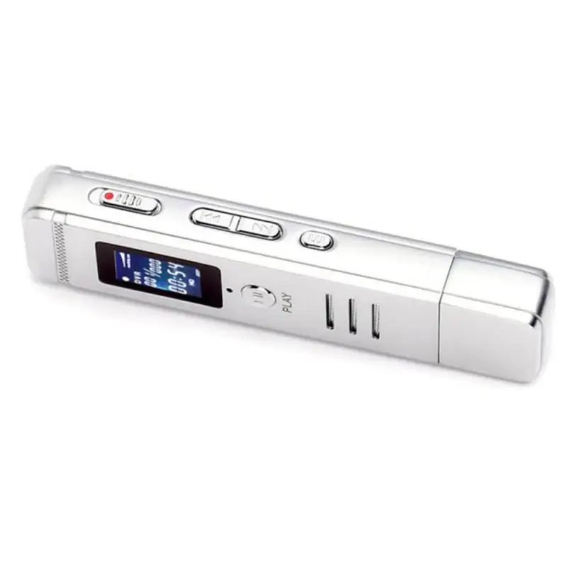 Скрытый диктофон 8 Гб USB ЖК экран цифровой Аудио Диктофон MP3 плеер Walkman Hifi Mp3 _ STW|mp3