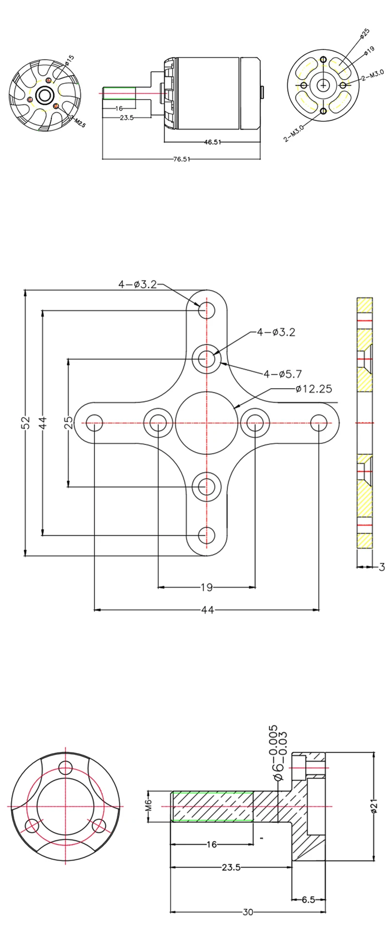 QX-MOTOR QA2825 бесщеточный двигатель 700KV 800KV 850KV CW CCW S 3-6 S Lipo 55A S/10 s 4 кг тяга для неподвижного крыла Самолет RC Квадрокоптер запчасти