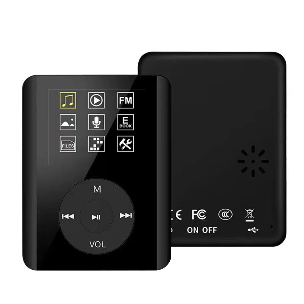 HOMEBAR JS06 Alarm 1,8 ЖК-экран 3th HIFI MP4 плеер встроенный динамик 2 4 ГБ 8 ГБ 16 ГБ Поддержка 64 Гб TF карта Музыка Видео электронная книга FM