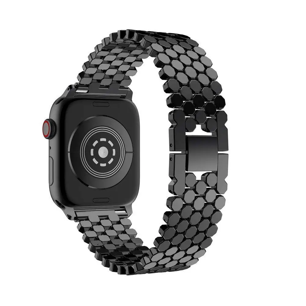 Браслет из нержавеющей стали ремешок для Apple Watch ремешок 40 мм 44 мм ремешок для Apple Watch 42 мм 38 мм iwatch 5 4 3 2 1 Аксессуары