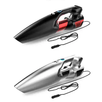 

Black and Silver Universal Portable Car Vacuum Cleaner Wet And Dry Dual-Use Handheld 120W High Power Car Vacuum Cleaner
