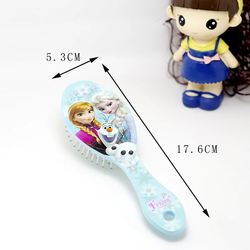 Disney Frozen Pretend Play Hairdressing Tools Head Comb Anna Elsa Comb Baby Cartoon Air Cushion Comb Girl Anti-static Head Comb Disney Frozen Pretend Play Hairdressing Tools Head Comb Anna Elsa Comb Baby Cartoon Air Cushion Comb Girl Anti-static Head Comb