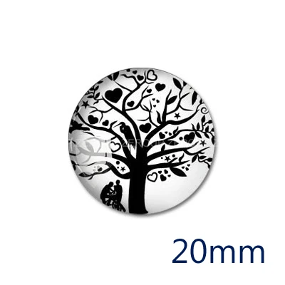 ZEROUP 20 шт./лот 12 мм 25 30 DIY круглые фотографии стекла кабошона ювелирные изделия для