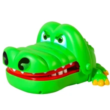 Practical Jokes Crocodile Mouth Dentist Bite Finger Game Joke Fun Funny Crocodile Toy Antistress Gift Kids Child Family Prank