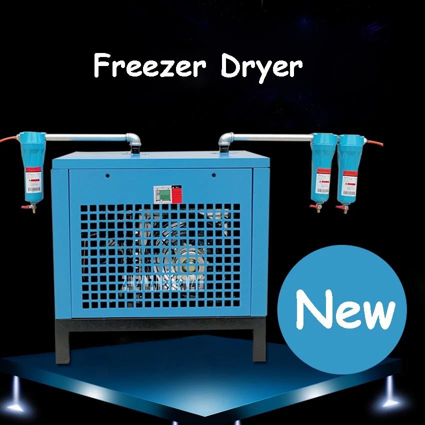 XL-3.8 холодильная сушилка воздушный компрессор высокого качества холодильная сушилка РЕФРИЖЕРАТОРНЫЙ осушитель 3800L 220 V 1.2KW R1.5 0,2-1.0MPA