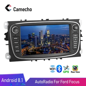 

Camecho Android 8.1 Car Multimedia Player Wifi 2 DIN 7'' Audio Radio GPS Car Radio For Ford/Focus/S-Max/Mondeo 9/Galaxy/C-Max