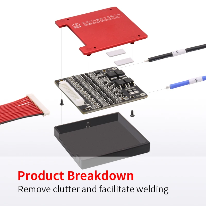 Skup Daly 20S BMS 60V LiFePO4 System zarządzania akumulatorem BMS 30A 40A 50A 60A z niskim prądem dla baterii litowej