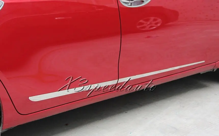 For Toyota Corolla 2014 15 Chromed Side Door Molding Trim Car styling