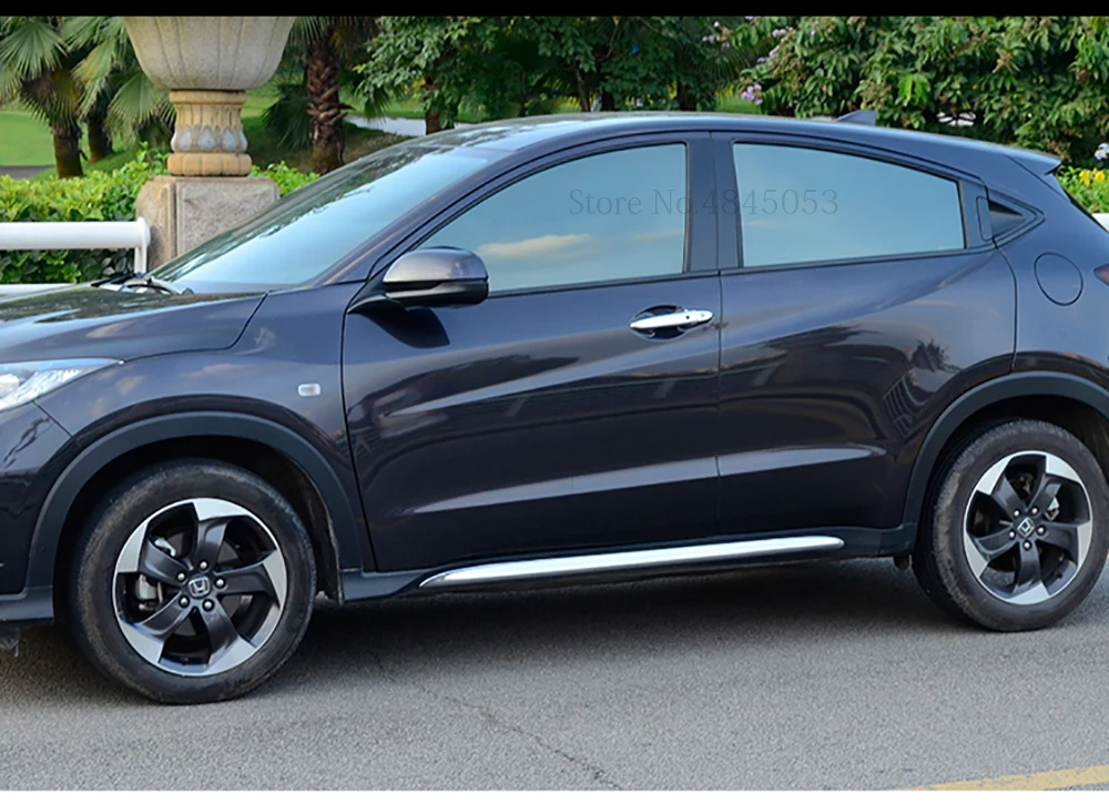 2 шт. хромированные накладки на боковые двери для Honda HRV HR V Vezel 2014 2019