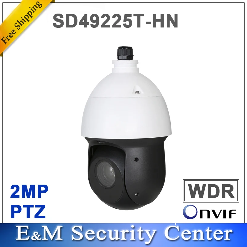 

Original 2Mp DH-SD49225T-HN 2MP 25x Starlight IR PTZ Network Camera PTZ Camera IP66 SD49225T-HN